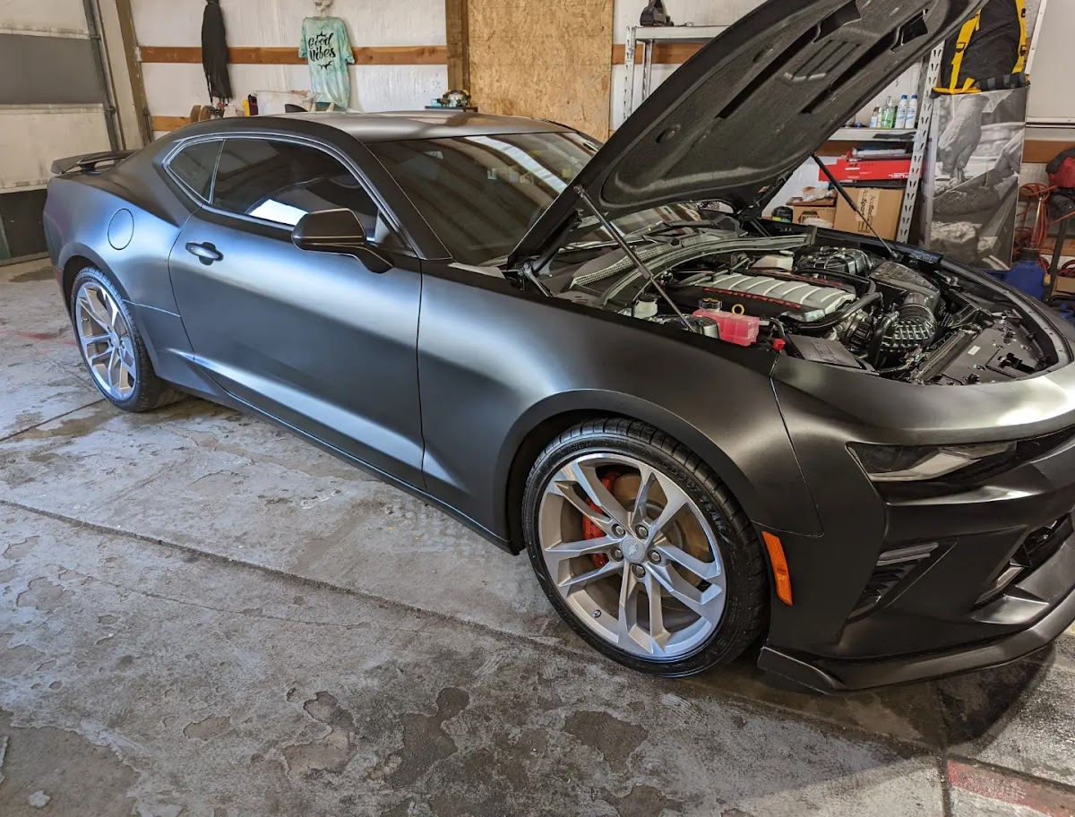 Camaro SS detailed at Good Vibes Auto Detailing
