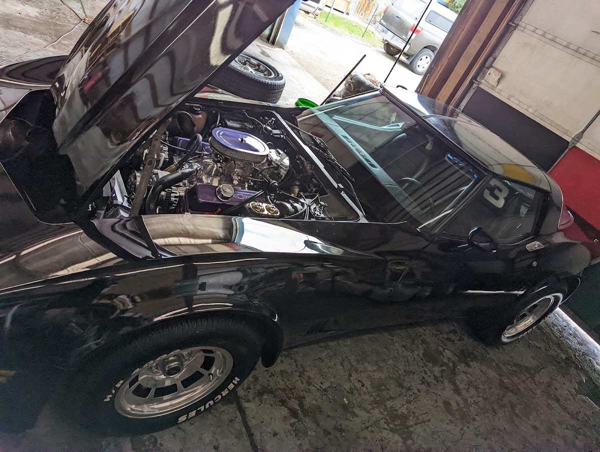 Classic Corvette detailed at Good Vibes Auto Detailing