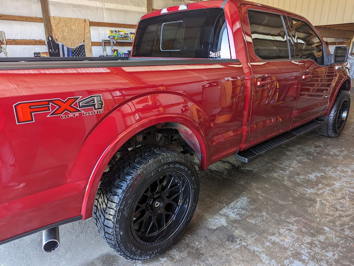 F-250 FX4 detailed at Good Vibes Auto Detailing